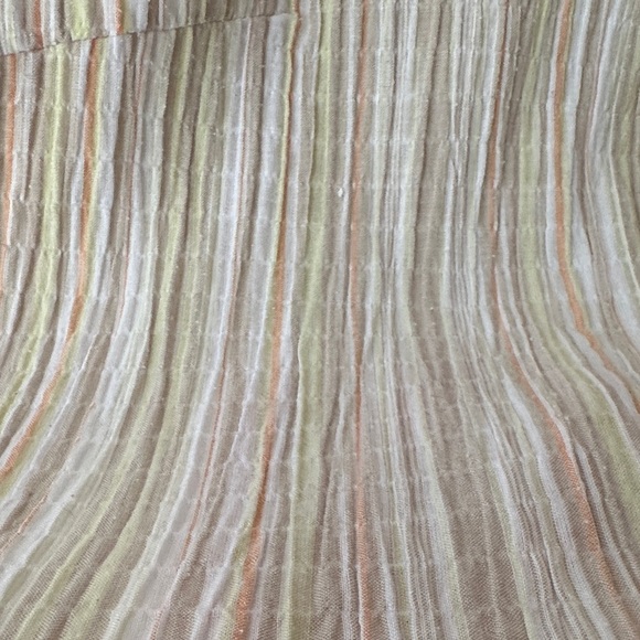 TRADITION | Cottage Collection Striped Short Sleeve Button Up Embroidered Shirt - Picture 6 of 10